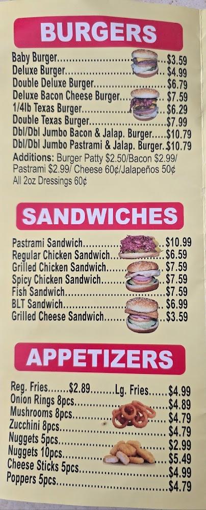 Elmer's Drive-In Menu image 4